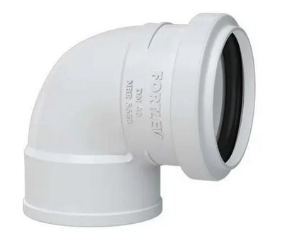 COTOVELO ESGOTO 40X90MM C/ANEL